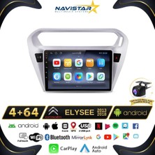 Navistar Citroen Elysee 2+32GB Kablosuz Carplay 2013-2018 Android 13 Navi