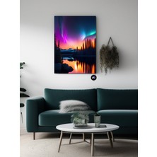 Postermanya Iskandinav Yarımadasında Gün Batımı Iskandinav Tarzı Poster