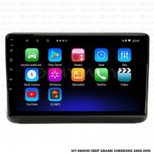 Myway Jeep Grand Cherokee Android 12 Multimedya Carplay 2gb RAM+32GB HDD 2005-2010 Navigasyon Ekran