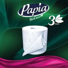 Papia Biocare Tuvalet Kağıdı 48 Rulo (16 Rulo x 3 Paket)