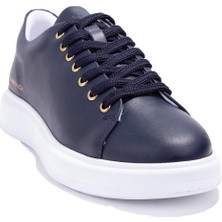 Hammer Jack 10222095 Jukov Lacivert Günlük Erkek Deri Ayakkabı