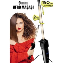 Hairens HRS-960 - 4 Parça Saç Şekillendirme Seti | Wag Maşa & Afro İnce Maşa & 25 mm. Maşa