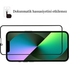 CepStok iPhone 13 Kırılmaz Cam 5d Tam Kaplayan 9h Temperli Ekran Koruyucu