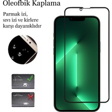 CepStok iPhone 13 Pro Kırılmaz Cam 5d Tam Kaplayan 9h Temperli Ekran Koruyucu