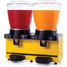 Samixir Panoramik 22 Twin Karıştırıcılı Soğuk Içecek Dispenseri 22 L + 22 L