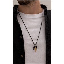 Osmanlı Gümüş Erkek Kolye - Kartal Pençesi Model Erkek Çelik Kolye - 316 L Paslanmaz Çelik