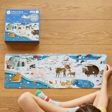 Moritoys A Day In Arctic: 6 In 1 Puzzle(2-3-4-6-8-33 Parça Yapboz) ile Kuzey Kutbunu Keşfet