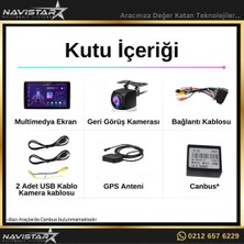 Navistar Dacia Duster 2018-2021 Model 4gb + 64GB Android 13 Kablosuz Carp