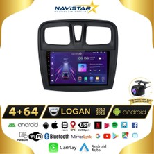 Navistar Dacia Logan 2012-2019 Model 4gb + 64GB Android 13 Kablosuz Carpl