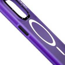 YoungKit iPhone 13 Pro Max Uyumlu Kılıf Magsafe Şarj Özellikli Youngkit Colored Sand Serisi Kapak