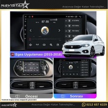 Navistar Fiat Egea 2015-2018 Model 2gb + 32GB Android 13 Kablosuz Carplay