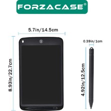 Forzacase 8.5 Inch Dijital Kalemli Çizim Yazı Tahtası Eğitim Tableti - FC048