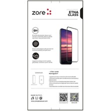 ZORE Apple iPhone 15 Uyumlu Zore Etnaa Cam Ekran Koruyucu