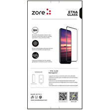 ZORE Apple iPhone 15 Pro Uyumlu Zore Etnaa Cam Ekran Koruyucu