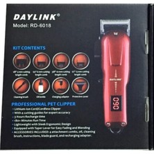 Daylink RD-6018 Profesyonel Saç Sakal Kesme Tıraş Makinesi