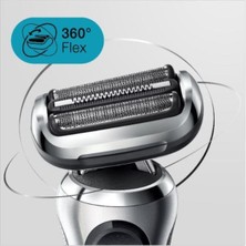 Braun Seri 7 S1000S Kablosuz Tıraş Makinası, Autosence, 360° Flex, Easyclick, Islak & Kuru