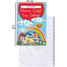 Artlantis Güzel Yazı Defteri A4 Boy 19X27 cm 24 Yaprak 1 Adet Standart Çizgili Yazı Defteri Dik Temel Harflerle 1. Sınıf