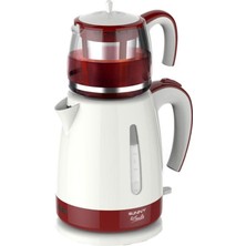 Sunny Lateafe Elektrikli 1500 W Cam Üstü Çay Makinası ve Kettle