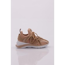 DGN 044 Kadin Bağcikli Sneaker Ayakkabi