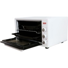 Sem Hamurcu 46 Lt Lüks Fırın Çift Cam Ön Panel