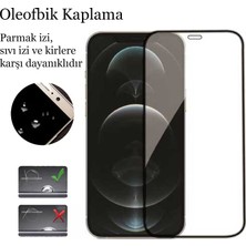 CepStok iPhone 12 Pro Kırılmaz Cam 5d Tam Kaplayan 9h Temperli Ekran Koruyucu