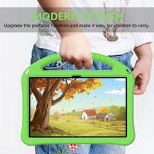 Puluz Lenovo Tab M10 Plus 10.6 3rd Gen 2022 Için Deri Tablet Kılıfı - Yeşil (Yurt Dışından)