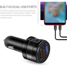 Puluz X20 Siyah Araba Bluetooth Elleri - Siyah (Yurt Dışından)