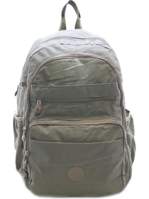 Baginn Klinkır Okul Çantası Yağmur Geçirmez Çok Cepli Hafif Kumaş Lise Ortaokul Okul Çantası Kadın Sırt Çantası