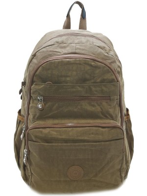 Baginn Klinkır Okul Çantası Yağmur Geçirmez Çok Cepli Hafif Kumaş Lise Ortaokul Okul Çantası Kadın Sırt Çantası