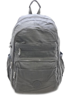 Baginn Klinkır Okul Çantası Yağmur Geçirmez Çok Cepli Hafif Kumaş Lise Ortaokul Okul Çantası Kadın Sırt Çantası