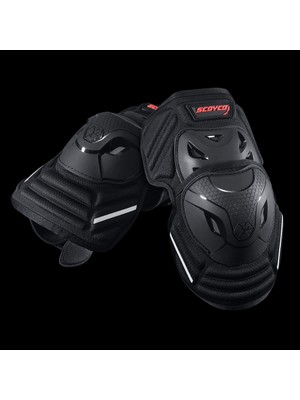 Scoyco K46 Motosiklet Dizliği Aşınmaya Karşı Dayanıklı Reflektörlü TPU Malzeme ile