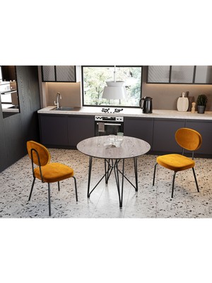 Doğtaş Bronte Yuvarlak Mutfak Masa