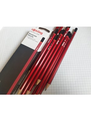 Rotring Mercanlı Kurşun Kalem Hb 12 Adet