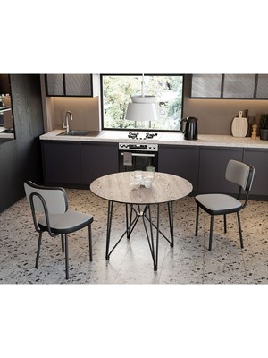 Doğtaş Bronte Demonte Sandalye - Gri