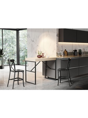 Doğtaş Vesta Bar Tabure - Siyah