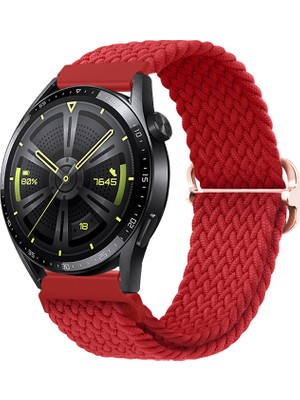 Ally 20MM Gear S2, R600 Watch S4 42MM, Huawei Watch Gt, 20MM Japon Tokalı Elastik Kayış Kordon