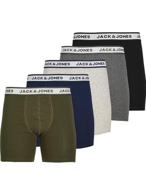 Jack & Jones Jacsolid 5'li Paket Boxer Şort