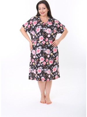 Etoile Bambu Büyük Beden Seçenekli Kadın Gecelik 72515