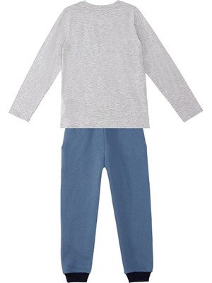 Denokids İş Makineleri Erkek Çocuk T-shirt Pantolon Takım