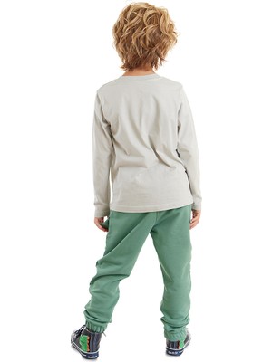 Denokids Canavar Kamyon Erkek Çocuk T-Shirt Pantolon Takım