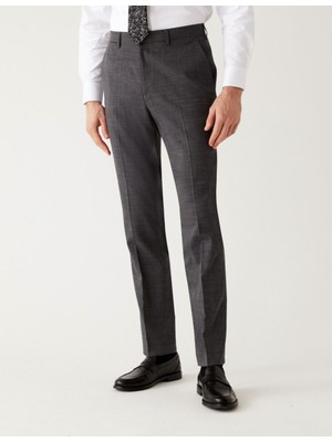 Marks & Spencer Slim Fit Yün Pantolon