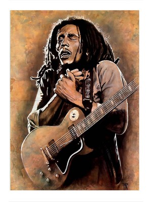 Karizma Tablo Bob Marley Mdf Tablo 50CMX 70CM