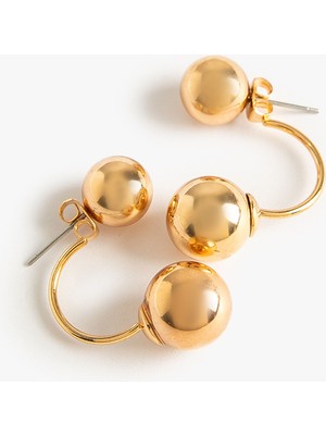 Koton Küre Küpe Metal