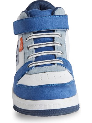 Denokids Roket Erkek Çocuk Beyaz Sneakers Spor Ayakkabı