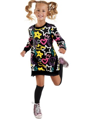 MSHB&G Street Style Kız Çocuk Elbise