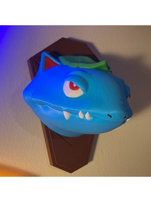 Neptune3D Venusaur Pokemon Duvar Süsü