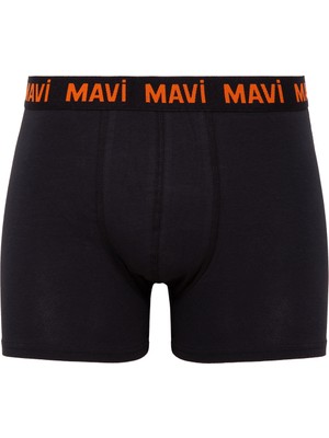 Mavi Erkek Siyah Basic Boxer 0911079-35022