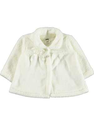 Civil Baby Kız Bebek Hırka 6-18 Ay Ekru