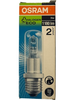 Osram 64400 Halolux Ceram 2800K Sarı Işık 70W E27 Duylu