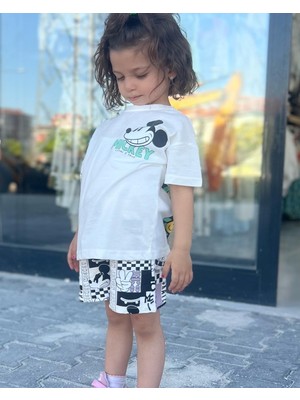 Orca Kids Fashion Mickey Baskılı Takım